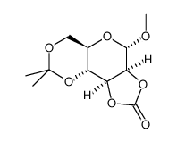 甲基2,3-O-羰基-4,6-O-异亚丙基-α-D-甘露吡喃糖苷图片