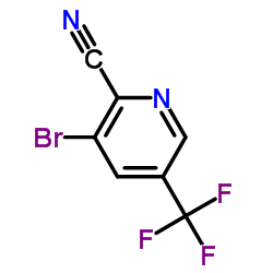 3-溴-5-三氟甲基-2-吡啶甲腈图片