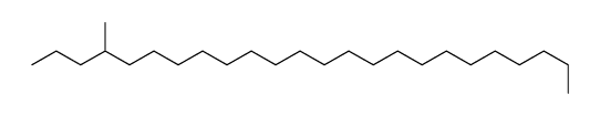 4-methyltetracosane结构式