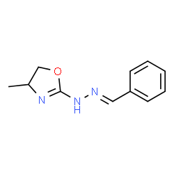 Benzaldehyde, (4,5-dihydro-4-methyl-2-oxazolyl)hydrazone (9CI)结构式