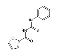 1-(2-furoyl)-3-phenylthiourea Structure