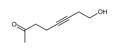 5-Octyn-2-one, 8-hydroxy- (5CI)结构式