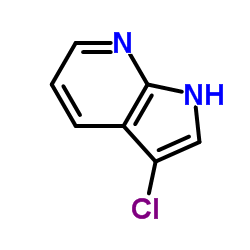 3-Chloro-7-azaindole Structure