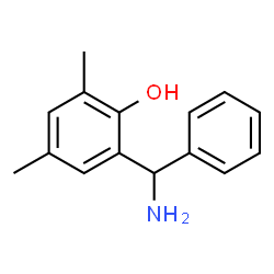 Phenol, 2-(aminophenylmethyl)-4,6-dimethyl- (9CI) structure