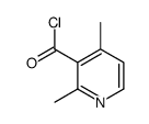 3-Pyridinecarbonyl chloride, 2,4-dimethyl- (9CI)结构式