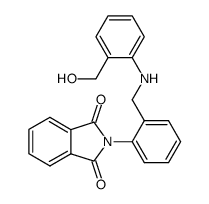 2-(2'-phthalimidobenzylamino)-benzyl alcohol结构式