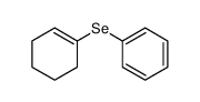 1-cyclohexen-1-yl phenyl selenide Structure