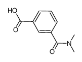 3-(Dimethylcarbamoyl)Benzoic Acid Structure