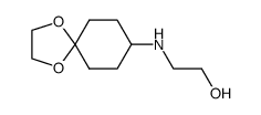 2-(1,4-dioxa-spiro[4.5]dec-8-ylamino)ethanol结构式