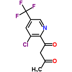 1-[3-chloro-5-(trifluoromethyl)pyridin-2-yl]butane-1,3-dione picture