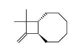 (1rH,8tH)-9,9-Dimethyl-10-methylenbicyclo(6.2.0)decan结构式