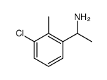 Benzenemethanamine, 3-chloro-α,2-dimethyl Structure