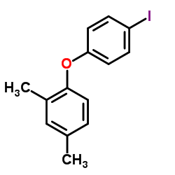 1-(4-Iodophenoxy)-2,4-dimethylbenzene Structure