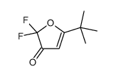 5-tert-butyl-2,2-difluorofuran-3-one Structure