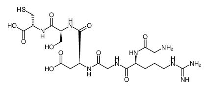 H-Gly-Arg-Gly-Asp-Ser-Cys-OH trifluoroacetate salt picture