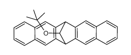 6,13-dihydro-6,13-methano-15-tert-butoxypentacene Structure