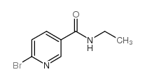 6-Bromo-N-ethylnicotinamide Structure