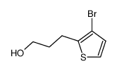 3-(3-bromothiophen-2-yl)propan-1-ol Structure