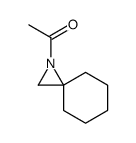 1-Azaspiro[2.5]octane, 1-acetyl- (6CI) Structure