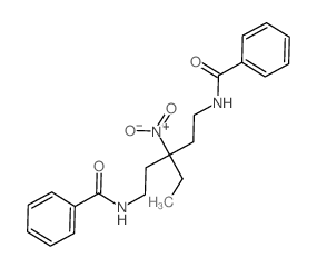 Benzamide,N,N'-(3-ethyl-3-nitropentamethylene)bis- (7CI,8CI) structure