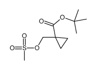 (1-((tert-Butoxycarbonyl)amino)cyclopropyl)methyl methanesulfonate图片