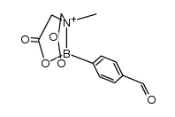 4-Formylphenylboronic acid MIDA ester structure