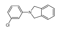 2-(3-chlorophenyl)-1,3-dihydroisoindole Structure
