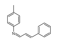 N-(4-methylphenyl)-3-phenylprop-2-en-1-imine Structure