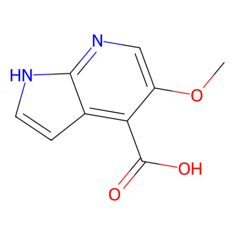 5-Methoxy-7-azaindole-4-carboxylic acid structure