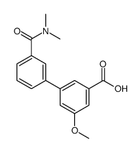 3-(二甲基氨基甲酰)-5-甲氧基-[1,1-联苯]-3-羧酸图片