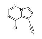 Pyrrolo[2,1-f][1,2,4]triazine-5-carbonitrile, 4-chloro- picture