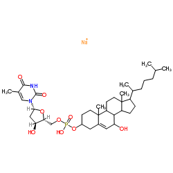 3-(7 beta-hydroxycholesteryl) 5'-thymidylyl monophosphate picture