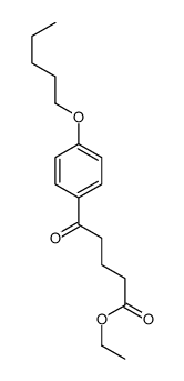 ETHYL 5-OXO-5-(4-PENTYLOXYPHENYL)VALERATE Structure