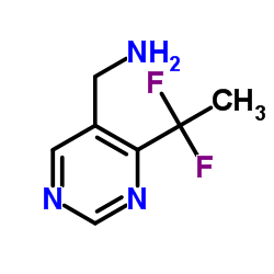 1-[4-(1,1-Difluoroethyl)-5-pyrimidinyl]methanamine图片