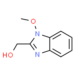 1H-Benzimidazole-2-methanol,1-methoxy-(9CI) Structure