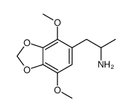 1-(4,7-dimethoxy-1,3-benzodioxol-5-yl)propan-2-amine Structure