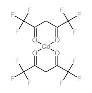 Cadmium,bis(1,1,1,5,5,5-hexafluoro-2,4-pentanedionato-kO,kO')-, (T-4)- (9CI)结构式