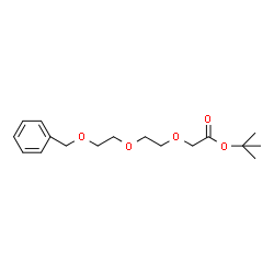 Benzyl-PEG2-CH2-Boc Structure