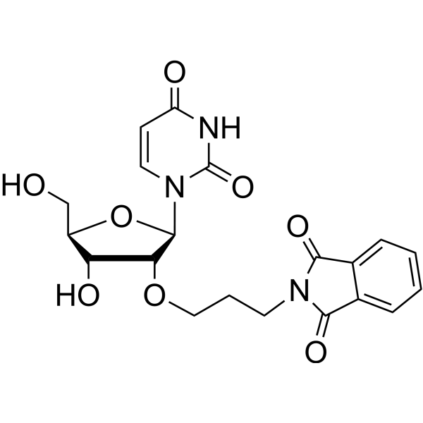 2’-O-Phthalimidopropyl uridine结构式