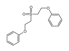 2-(2-phenoxyethylsulfonyl)ethoxybenzene结构式