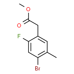 Methyl 4-Bromo-2-fluoro-5-methylphenylacetate picture