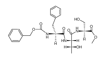 Z-Phe-Thr-Ser-OCH3 Structure