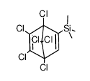 1,2,3,4,7,7-Hexachlor-6-trimethylsilylbicyclo(2.2.1)heptadien-(2,5) Structure