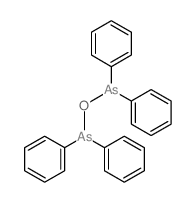 Arsinous acid,As,As-diphenyl-, As,As'-anhydride Structure