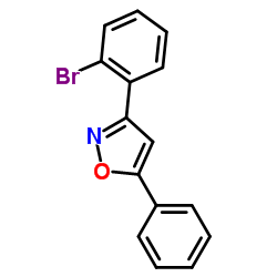 ISOXAZOLE, 3-(2-BROMOPHENYL)-5-PHENYL-结构式