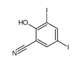 2-hydroxy-3,5-diiodobenzonitrile structure