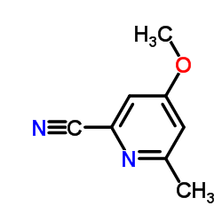 2-Pyridinecarbonitrile,4-methoxy-6-methyl-(9CI) picture