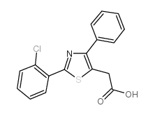 2-[2-(2-氯苯基)-4-苯基-1,3-噻唑-5-基]乙酸图片