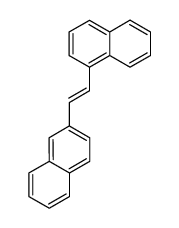 (E)-1-(2-(naphthalen-2-yl)vinyl)naphthalene结构式