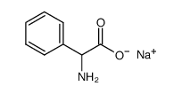 d,l-phenylglycine, na or k salt Structure